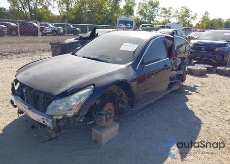 2013 Infiniti G37X z USA, uszkodzony, nr VIN JN1CV6AR5DM350160